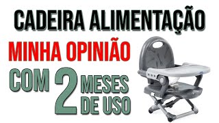 CADEIRA ALIMENTAÇÃO PORTÁTIL CHICCO EM 2022 VALE A PENA [upl. by Arutek]