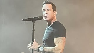 Scott Stapp opens up about living in a divided country and how to find answers during Creed concert [upl. by Nnylatsyrc]