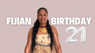 🇬🇧Fijian 21st Birthday  Fijian Food  Casssie Turns 21 [upl. by Buine]