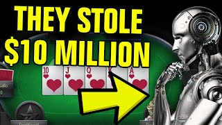 SHOCKING CHEATING SCANDAL AI Bots On A Major Poker Site [upl. by Harl]