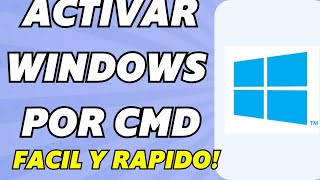 Cómo activar Windows 1011 en mi pc con CMD Fácil y rápido [upl. by Horick]