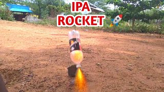 IPA ROCKET  🚀🚀🚀Isopropyl Alcohol Rocket in tamil  All techniques [upl. by Niuqaoj]