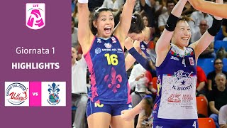 Scandicci  Firenze  Highlights  1 Giornata Campionato 2324  Lega Volley Femminile [upl. by Spring]