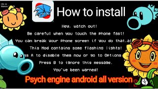 How to install Psych engine Friday Night Funkin Android all version 2024 [upl. by Reich]