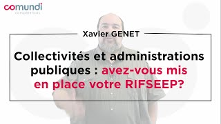 Collectivités et administrations publiques  avezvous mis en place votre RIFSEEP [upl. by Mccafferty]