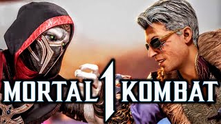 MK1 ERMAC INTRO DIALOGUE WITH JOHNNY CAGE MORTAL KOMBAT 1 1080p 60 FPS [upl. by Enenaj]