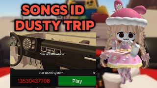 A DUSTY TRIP RADIO ID CODES ROBLOX MUSIC CODES DUSTY TRIP [upl. by Ferdy658]