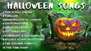 Best Halloween Songs Playlist 2024 🎃1 Hour Halloween Playlist 👻 Halloween Party Music Mix [upl. by Nuhsed544]