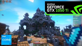 Minecraft Hypixel  GTX 1050 Ti  i5 7500  1080p [upl. by Filahk]