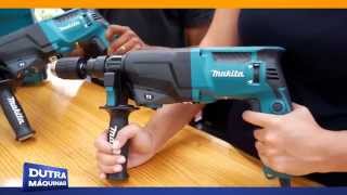 Makita  Marteletes Combinado HR2610X7 e HR2610T [upl. by Ilatfan25]