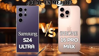 Samsung S24 Ultra Vs iPhone 16 Pro Max [upl. by Amarillas]