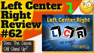 Left Center Right Review  Bowers Game Corner 62 The Simple Educational Family Dice Game [upl. by Annahvas]