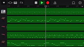 Finger Eleven  Paralyzer  Synth Remix GarageBand [upl. by Ahsart]