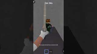 Murderer round ✨ mm2 murdermystery2 roblox [upl. by Dloniger45]