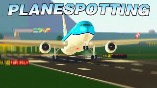 Roblox PTFS Plane Spotting ✈️  A330 B777 A380 B787 amp More [upl. by Lillie]