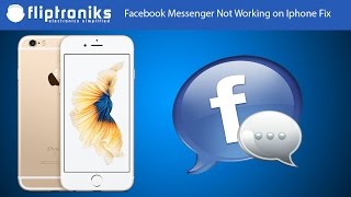 Facebook Messenger Not Working on Iphone Fix  Fliptronikscom [upl. by Noslrac60]