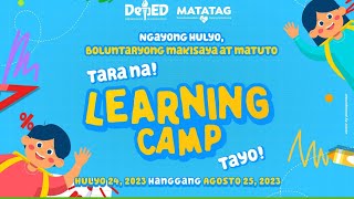 POLICY GUIDELINES ON NATIONAL LEARNING CAMP [upl. by Erny]