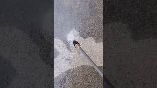 How to remove paint out of concrete quick amp easy short [upl. by Aikim397]