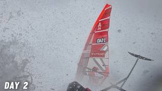 FOIL RACING CARNAGE at WINDSURF WORLDCUP  23 [upl. by Quinlan]