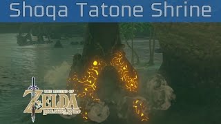 The Legend of Zelda Breath of the Wild  Shoqa Tatone Shrine Walkthrough HD 1080P [upl. by Teeniv]