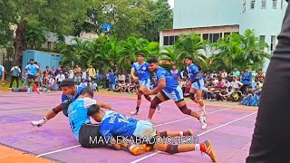 SEMI FINAL 2  RIZVI 🆚INDIRA GANDHI CLG  MUMBAI UPNAGAR DIVISON  kabaddi [upl. by Leber]