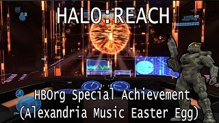 Halo Reach  HBOrg Special Achievement  New Alexandria Level Easter Egg [upl. by Trilbie704]