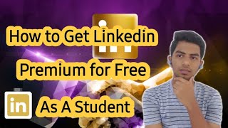 How to Get Linkedin Premium for Free as a Student in Tamil  Techno Karthi [upl. by Fonsie]