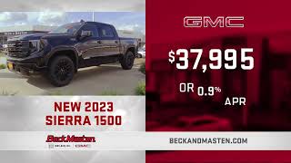 Drive A New 2023 GMC Sierra 1500 For 37995 In Robstown TX  Beck Masten Coastal Bend [upl. by Venu157]