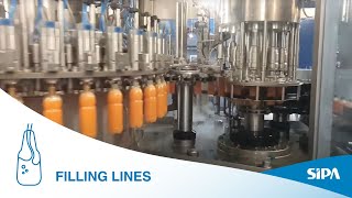 Complete line for CSD and nitro Hot Filling  SIPA [upl. by Patt]