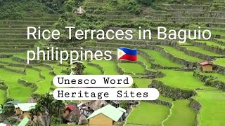 Unesco Word Heritage Sites rice terraces ifugao baguio heritagesites  Cheryl Ledon Vlogs [upl. by Cayla]