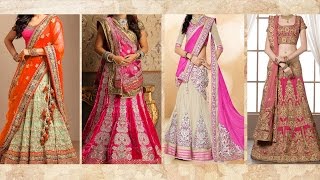 5 Gorgeous Ways To Wear Lehenga Saree amp Makeup  How To Wear Lehenga In Different Style to Look Slim [upl. by Redman]