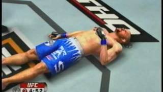 UFC 2009 Undisputed Shogun Rua Running Flying Knee Knockout [upl. by Leontyne]