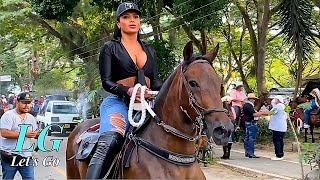 🔥 THE MOST BEAUTIFUL WOMEN RIDING 🔥 CABALGATA SLOW MO MIX 🐎 🔥 [upl. by Johns]