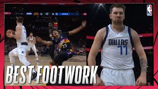 Best Footwork Of The 202122 NBA Season [upl. by Bergwall783]