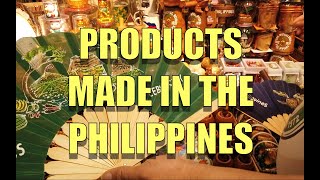 Products Made In The Philippines [upl. by Dranoc]