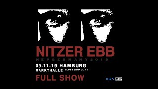 Nitzer Ebb Live in Hamburg 19 Nov 2019  full show [upl. by Janerich555]