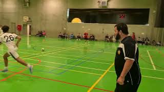 U17 JDN schaerbeekFutsal Jette 71 1 période [upl. by Nnylg174]