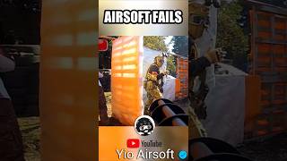 😂 AIRSOFT FAILS 🤣 ▬ funny airsoft gameplay [upl. by Kerwinn]