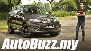 Proton X70 18 Turbo Premium 2WD SUV Review  AutoBuzzmy [upl. by Alie]