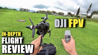 DJI FPV Drone Flight Test Review IN DEPTH  Motion Control amp Fly More Kit How Does It REALLY Work [upl. by Kered]