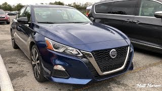 Quick Drive 2019 Nissan Altima SR VCTurbo [upl. by Nolava]