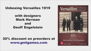 Versailles 1919 Unboxing and Rules Overview [upl. by Lorenz]