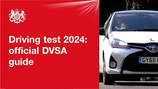 Driving test 2024 official DVSA guide [upl. by Leirbma285]