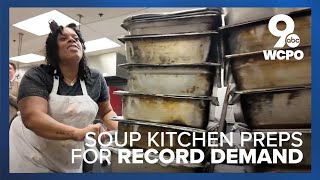 Cincinnati soup kitchen sees record high demand [upl. by Matthieu]