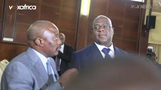 La première déclaration de Felix Tshisekedi à la presse [upl. by Merkley]