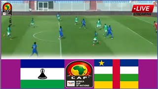 🟥Live Match Lesotho vs Central African Republic  Full Stream Africa Cup of Nations Qualifiers2024 [upl. by Kluge]