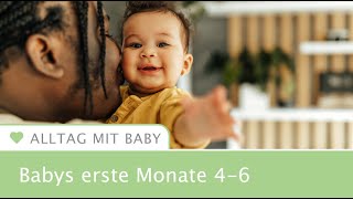 Babys erstes Jahr  Entwicklung im 4 bis 6 Lebensmonat [upl. by Zaller337]