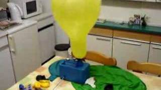 Air Balloon Crash in Grandmas Kitchen [upl. by Sharline]