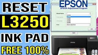 Epson L3250 Ink Pad Error Quick and Easy Solution [upl. by Moseley636]