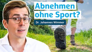 Effektiv abnehmen Wie Kalorien ohne Sport verbrennen  Dr Johannes Wimmer [upl. by Nisen42]